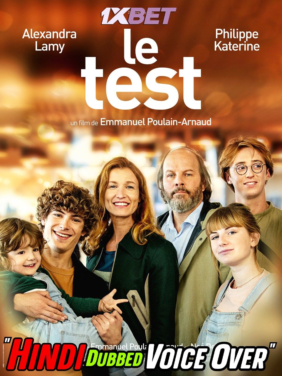 poster of Le test (2021) Hindi [Voice Over] Dubbed CAMRip